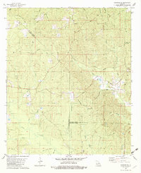 Download a high-resolution, GPS-compatible USGS topo map for Chatham SE, LA (1982 edition)