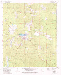 preview thumbnail of historical topo map of Chatham, LA in 1982
