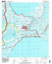 preview thumbnail of historical topo map of Orleans County, LA in 1998