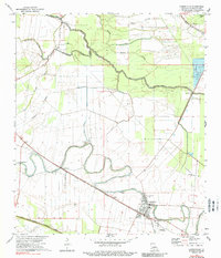 Download a high-resolution, GPS-compatible USGS topo map for Cheneyville, LA (1988 edition)