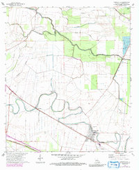 Download a high-resolution, GPS-compatible USGS topo map for Cheneyville, LA (1992 edition)