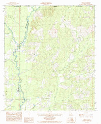 Download a high-resolution, GPS-compatible USGS topo map for Chipola, LA (1985 edition)