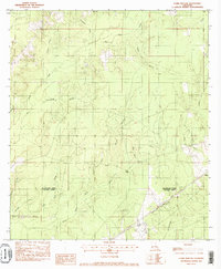 Download a high-resolution, GPS-compatible USGS topo map for Clark Hollow, LA (1983 edition)