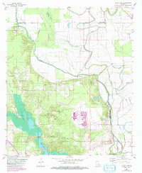 Download a high-resolution, GPS-compatible USGS topo map for Clear Lake, LA (1992 edition)