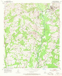 Download a high-resolution, GPS-compatible USGS topo map for Clinton, LA (1970 edition)