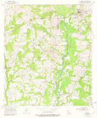 Download a high-resolution, GPS-compatible USGS topo map for Clinton, LA (1982 edition)