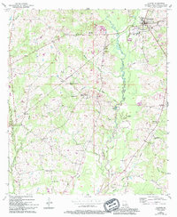 Download a high-resolution, GPS-compatible USGS topo map for Clinton, LA (1994 edition)