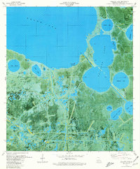 preview thumbnail of historical topo map of Cameron County, LA in 1979