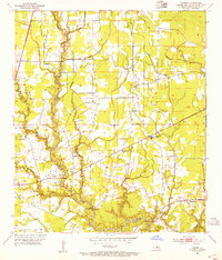 Download a high-resolution, GPS-compatible USGS topo map for Comite, LA (1954 edition)