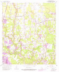 Download a high-resolution, GPS-compatible USGS topo map for Comite, LA (1980 edition)