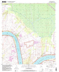Download a high-resolution, GPS-compatible USGS topo map for Convent, LA (2000 edition)