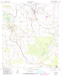 Download a high-resolution, GPS-compatible USGS topo map for Cottonport, LA (1993 edition)