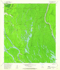 Download a high-resolution, GPS-compatible USGS topo map for Cow Bayou, LA (1960 edition)
