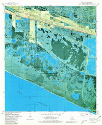 Download a high-resolution, GPS-compatible USGS topo map for Cow Island, LA (1980 edition)