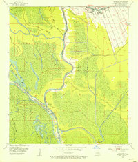 Download a high-resolution, GPS-compatible USGS topo map for Crescent, LA (1954 edition)