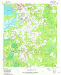 Download a high-resolution, GPS-compatible USGS topo map for Cullen, LA (1981 edition)