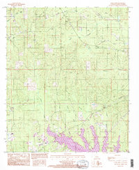 Download a high-resolution, GPS-compatible USGS topo map for Curr Creek, LA (1995 edition)