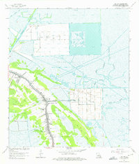 Download a high-resolution, GPS-compatible USGS topo map for Cut Off, LA (1975 edition)