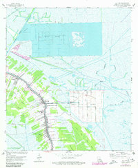Download a high-resolution, GPS-compatible USGS topo map for Cut Off, LA (1980 edition)