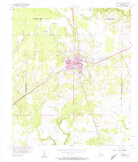 preview thumbnail of historical topo map of Calcasieu County, LA in 1956
