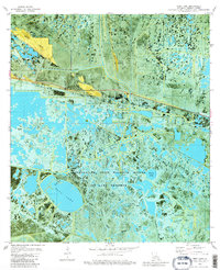 Download a high-resolution, GPS-compatible USGS topo map for Deep Lake, LA (1980 edition)