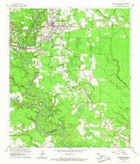 Download a high-resolution, GPS-compatible USGS topo map for Denham Springs, LA (1968 edition)