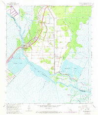 Download a high-resolution, GPS-compatible USGS topo map for Des Allemands, LA (1973 edition)