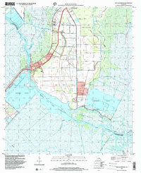 Download a high-resolution, GPS-compatible USGS topo map for Des Allemands, LA (2000 edition)