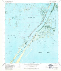 Download a high-resolution, GPS-compatible USGS topo map for Dixon Bay, LA (1974 edition)