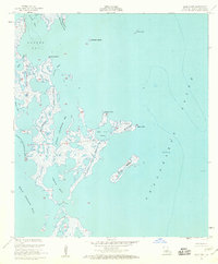 Download a high-resolution, GPS-compatible USGS topo map for Door Point, LA (1959 edition)
