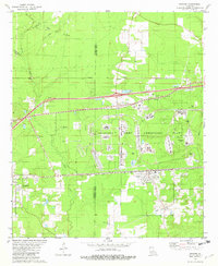 Download a high-resolution, GPS-compatible USGS topo map for Doyline, LA (1982 edition)