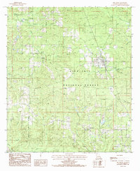 Download a high-resolution, GPS-compatible USGS topo map for Dry Prong, LA (1985 edition)