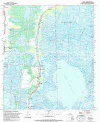 Download a high-resolution, GPS-compatible USGS topo map for Dulac, LA (1994 edition)