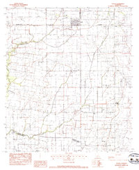 Download a high-resolution, GPS-compatible USGS topo map for Duson, LA (1983 edition)