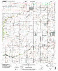 Download a high-resolution, GPS-compatible USGS topo map for Duson, LA (2000 edition)