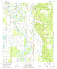 Download a high-resolution, GPS-compatible USGS topo map for East Point, LA (1980 edition)