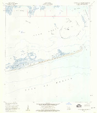 Download a high-resolution, GPS-compatible USGS topo map for Eastern Isles Dernieres, LA (1959 edition)