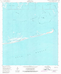 Download a high-resolution, GPS-compatible USGS topo map for Eastern Isles Dernieres, LA (1986 edition)