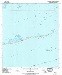 Download a high-resolution, GPS-compatible USGS topo map for Eastern Isles Dernieres, LA (1994 edition)