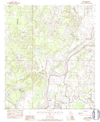 preview thumbnail of historical topo map of Avoyelles County, LA in 1983