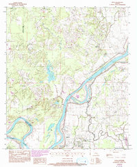 Download a high-resolution, GPS-compatible USGS topo map for Effie, LA (1993 edition)