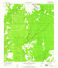 Download a high-resolution, GPS-compatible USGS topo map for Elizabeth, LA (1960 edition)