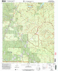 Download a high-resolution, GPS-compatible USGS topo map for Elmer, LA (2005 edition)