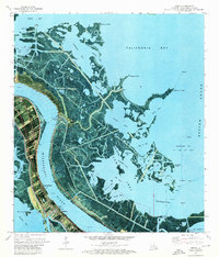 Download a high-resolution, GPS-compatible USGS topo map for Empire, LA (1976 edition)