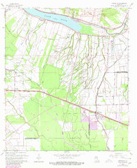 Download a high-resolution, GPS-compatible USGS topo map for Erwinville, LA (1980 edition)