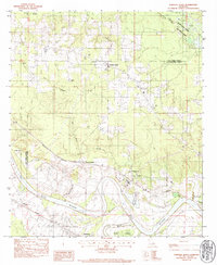 Download a high-resolution, GPS-compatible USGS topo map for Fairview Alpha, LA (1984 edition)