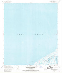 Download a high-resolution, GPS-compatible USGS topo map for False Mouth Bayou, LA (1969 edition)