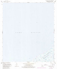 preview thumbnail of historical topo map of St. Bernard County, LA in 1968