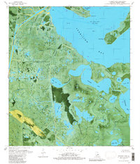 Download a high-resolution, GPS-compatible USGS topo map for Fearman Lake, LA (1980 edition)