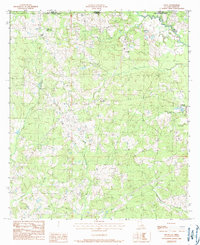 Download a high-resolution, GPS-compatible USGS topo map for Felps, LA (1985 edition)